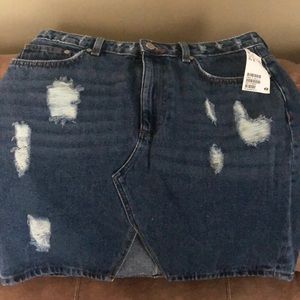 Jean skirt